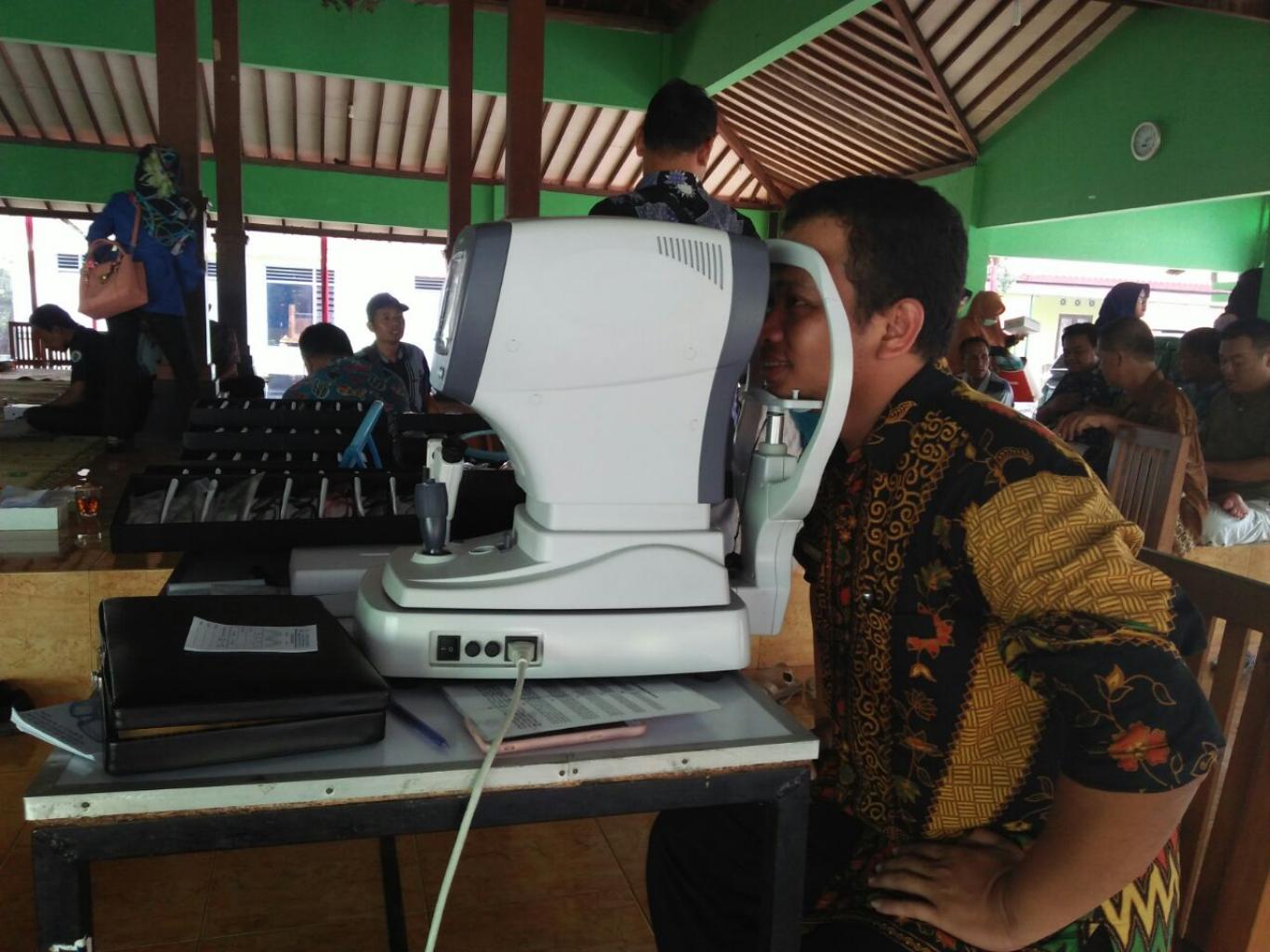 Pemeriksaan Mata GRATISSS untuk PAMONG
