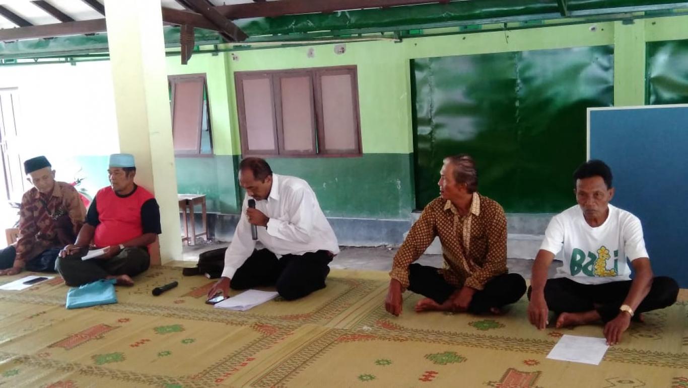 Pertemuan Rutin Gapoktan Desa Pleret