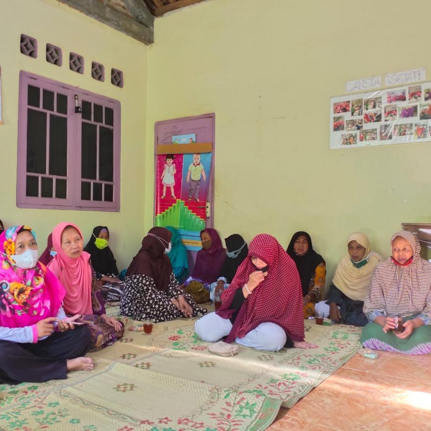 Posyandu Lansia Kanggotan adakan Pemeriksaan Rutin Kesehatan