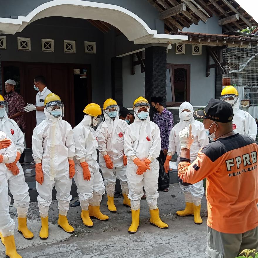 FPRB Kalurahan Pleret Melakukan Pendampingan Kepada TKC Padukuhan Gunungkelir